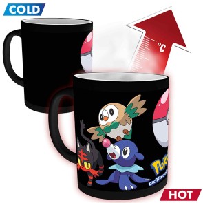 Pokémon Catch Em All Heat Change Mug