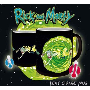 Rick & Morty Portal Heat Change Mug