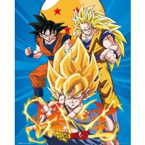 Dragon Ball 3 Gokus Mini Poster