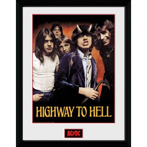 AC/DC Highway to Hell 30 x 40cm Framed Collector Print