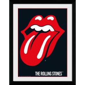 The Rolling Stones Lips 30 x 40cm Framed Collector Print
