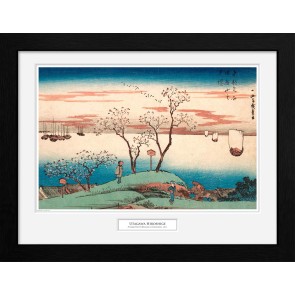 Hiroshige Cherry Blossom at Gotenya 30 x 40cm Framed Collector Print