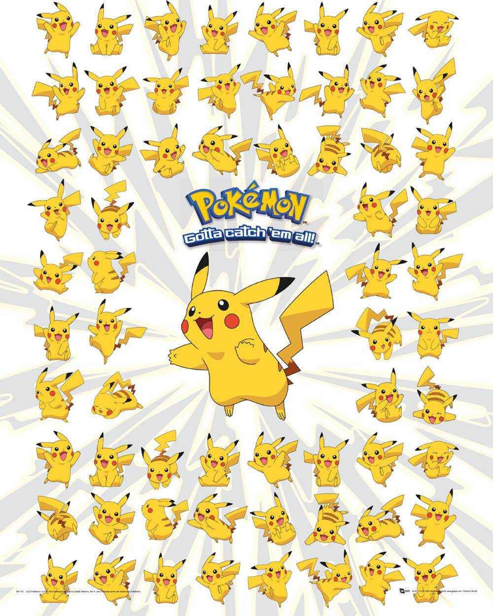 Pokemon Pikachu Mini Poster