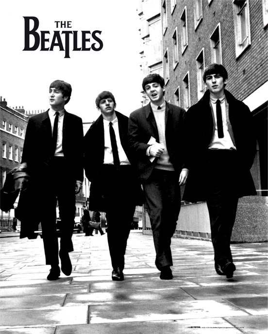 The Beatles In London Mini Poster